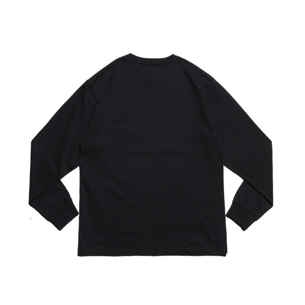 Bonsai Embroidery L/S Tee　- BLACK -